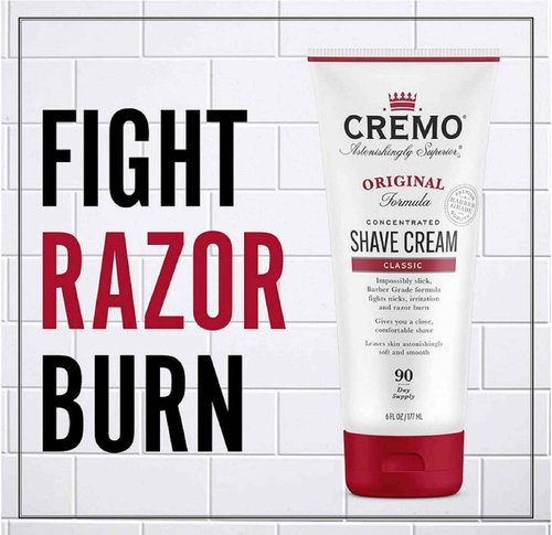 Cremo Barber and Coconut Mango Shave Creams, Ultra-Slick Formulas Fight Razor Burn, Nicks and Cuts, 12 oz Total (2 Pack)