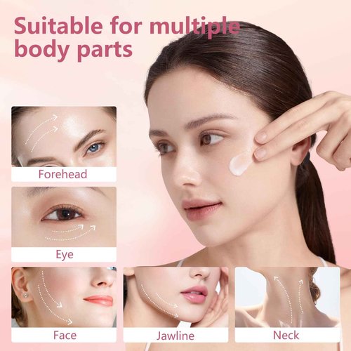Electric Massage PDRN Firming Face Cream, 1000ppm PDRN Salmon DNA Face Moisturizer with Collagen, Hyaluronic Acid & Niacinamide, Firms, Glow Hydrating, Anti-Aging & Wrinkle, Korean Skin Care 1.76oz