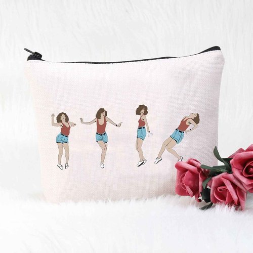 POFULL Dancing Inspired Gift Dancing 80s Movie Cosmetic Bag Dancing Lover Gift (Dir Dancing bag)