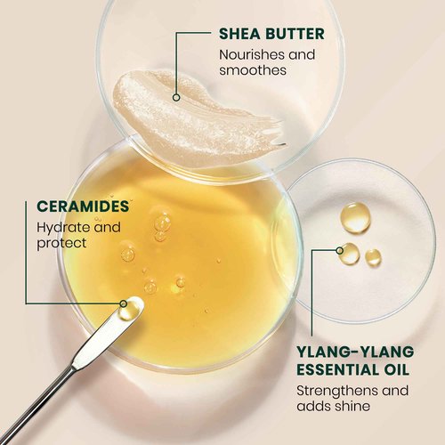 René Furterer Sublime Karité Moisturizing Smoothing Shampoo - Shea butter, Ylang-Ylang Essential Oil & Ceramides 6.7 fl oz.