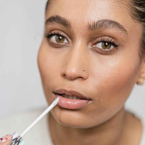 Wonderskin Top Gloss Clear Shine and Wonder Blading Lip Scrub Set