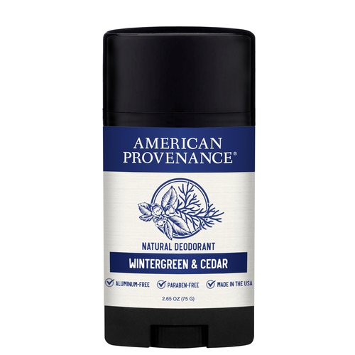 American Provenance Eucalyptus & Mint and Wintergreen & Cedar Deodorant Bundle
