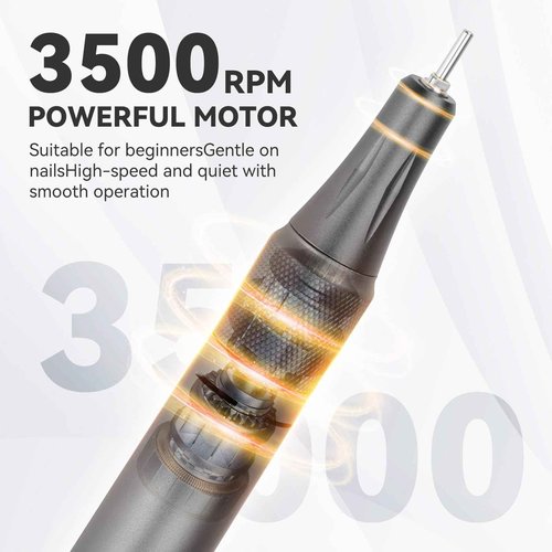 SG705 Mobile Drill Portable Nail Mobile Drill for Professional Manicure and Pedicure, Precision Electric Nail Tool for Smooth Nail Shaping and Polishing, Cordless and Rechargeable