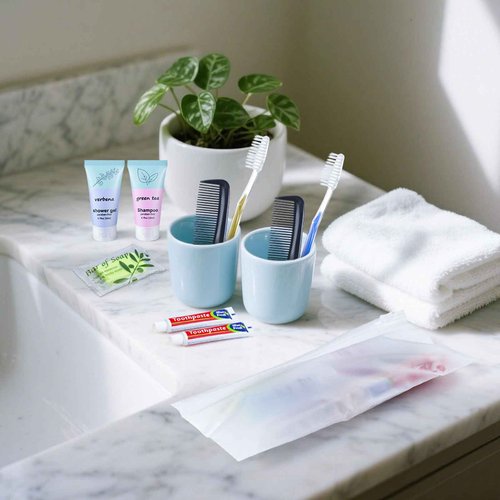 skourvut Homeless Hygiene Kit for Donations,Toothbrush Travel Kit Basic Toiletry Kits Care Package Supplies in Zip Pouch,Homeless Kits Travel Toiletry Bulk for Homeless Women (pack of 20)