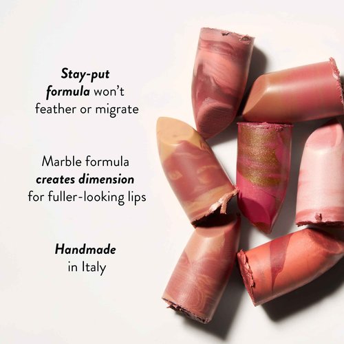 LAURA GELLER NEW YORK Italian Marble Sheer Lipstick, Berry Vanilla + Modern Classic Invisible Color Locking Lip Liner, Clear