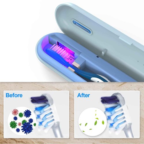 BY4U Toothbrush Travel Containers Toothbrush Travel Case Toothbrush Covers Portable Toothbrush Holder for Home