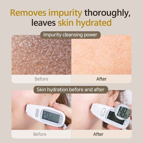 Rice Mask Cleanser 6.76 fl oz - Glow-Boosting & Hydrating Face Wash with Jeju Rice & Natto Gum, Gentle Exfoliating Daily Foam Cleanser, Deep Pore Cleansing, Non-Irritating- Korean Skin Care