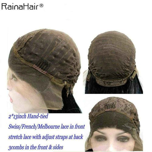 RainaHair 26inch Afro American Women Box Braided Wigs Dark Rooted Grey Lace Front Wigs for Women Heat Resistant Synthetic Hair Handmade Braids Wigs Drag Queen Halloween Cosplay Daily Wear