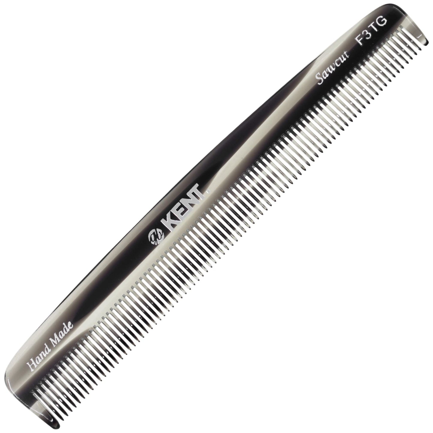 Kent F3T Fine Tooth Comb for Hair Care - Parting Comb and Combs for Men and Combs for Women - Dandruff Hair Comb, Kent Mens Combs for Hair Fine Teeth Comb Hair Comb Fine, Men Comb Comb for Women