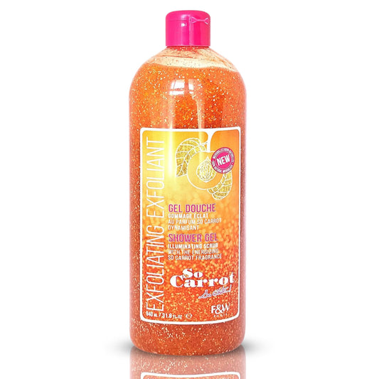 Fair and White So Carrot Body Scrub Body Wash 31.8 Floz / 940ml