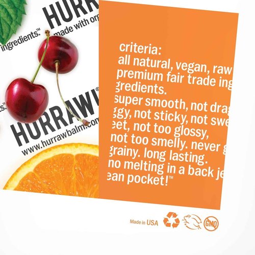 Hurraw! Licorice Lip Balm, 4 Pack: Organic, Certified Vegan, Cruelty and Gluten Free. Non-GMO, 100% Natural Ingredients. Bee, Shea, Soy and Palm Free. Made in USA
