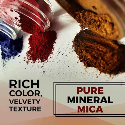 Concrete Minerals Variety Collection, Silky- Smooth and Highly Pigmented Cosmetics, 100% Vegan and Cruelty Free, Loose Mineral Eyeshadow Powder, Handmade in USA (Favorites Bundle)