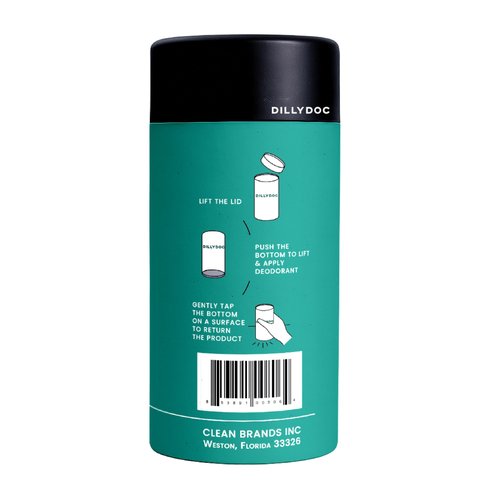 Dillydoc - Aluminum-Free Deodorant with Organic Essential Oils, Eco-Friendly Packaging, Natural Odor Protection, Vegan, Non-Toxic, Sustainable and Perfect for Sensitive Skin (3 Pack, Mix)