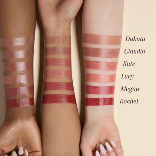 DEARDAHLIA Lip Paradise Sheer Dew Lipstick (Dakota) - Silky & Dewy Glow Lipstick with a Smooth and Hydrating Texture, and Buildable High-Pigment Color. Vegan & Cruelty-Free.