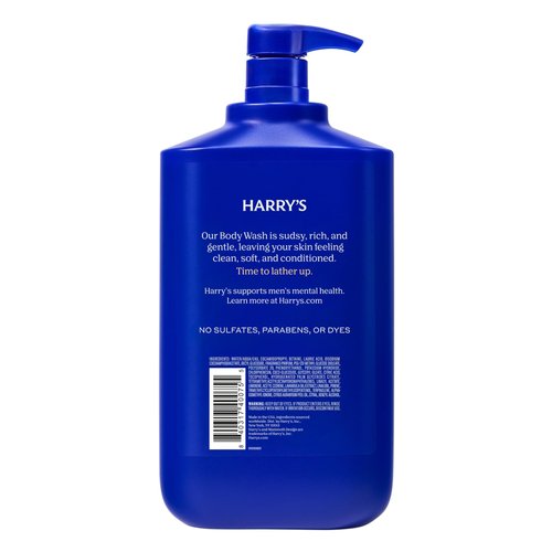 Harry's Men's Body Wash - Redwood - 30 fl oz - Shower Gel for Men - No Parabens, Sulfates, or Dyes (Pack of 3)