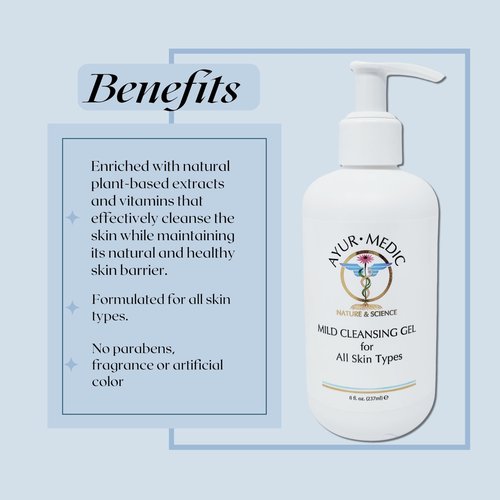Ayur-Medic Mild Cleansing Gel for All Skin Types