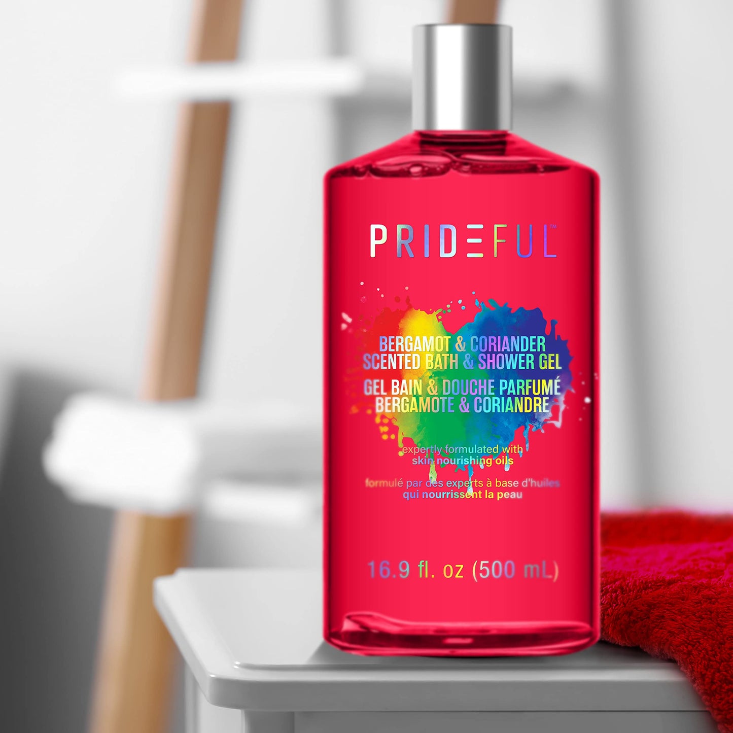 Prideful Scented Bath & Shower Gel 16.9 oz (Bergamot & Coriander)