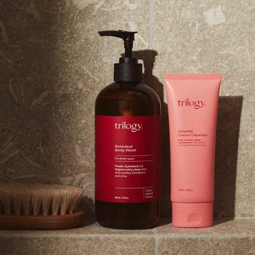 Trilogy Botanical Body Wash, Luxurious Spa Experience with Rosehip Oil, 16.9 fl oz