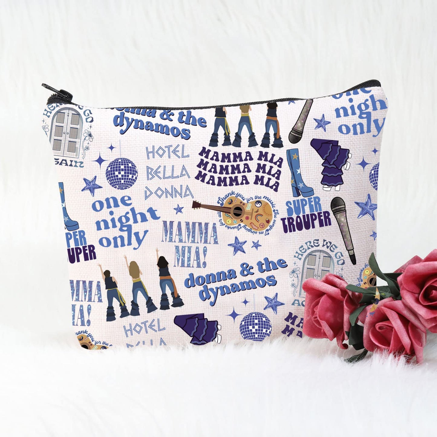 POFULL Mamma Music Inspired Gift Cosmetic Bag(Mamma Cosmetic Bag)