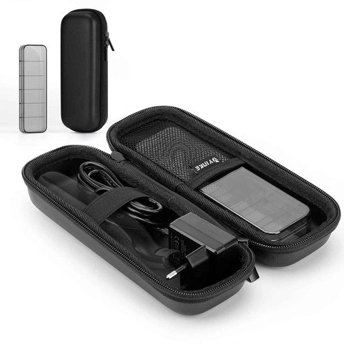 Yinke Hard Travel Case for OneBlade QP2520/QP2530/QP2620/QP2630 - EVA Waterproof Electric Trimmer & Razor Organizer with Guide Combs Storage Box, Black