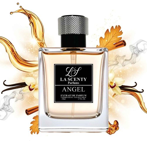 LaScenty ANGEL | Inspired by K|.LIAN Angel's Share for Men & Women (1.7oz / 50ml) | Extrait de Parfum | Long-Lasting Boozy Amber Gourmand Scent | Unisex Luxury Signature Fragrance