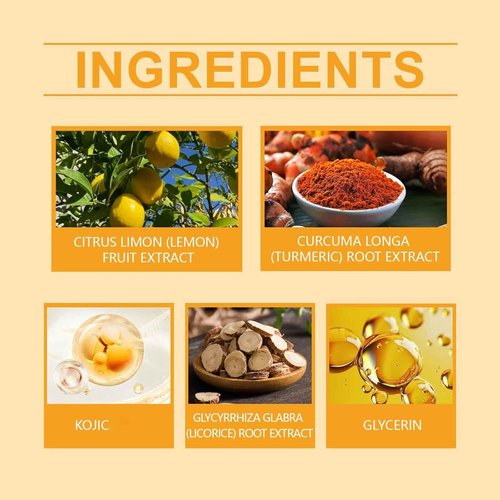 Lemon Turmeric Kojic Soap, Turmeric and Kojic Soap Bar, Jabon De Curcuma, Honey Glow Skin Soap for Face and Body, Deep Cleansing Moisturizing