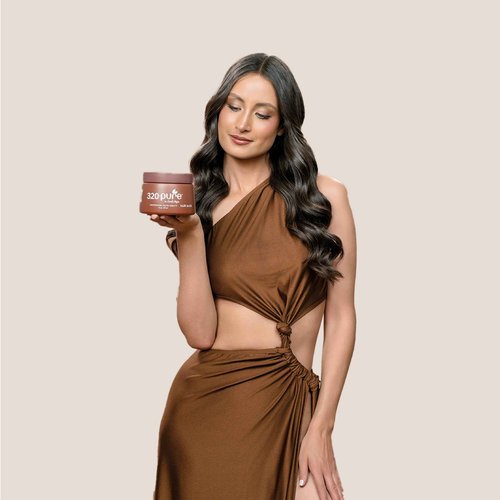 Rev320 320Pure Hair Mask for Damaged Hair 16oz, Mascarilla para el cabello, Deep Conditioning Mask for Dry, Frizzy, Color-Treated & Curly, Hydrating Treatment for Growth & Repair