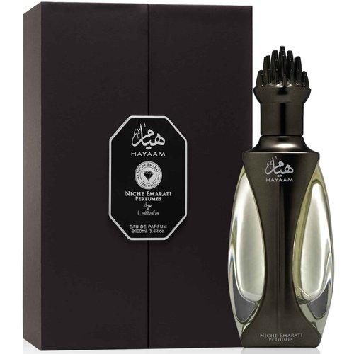 Lattafa Niche Emarati Hayaam – Marine, Citrus, Floral, Woody – Eau de Parfum Long-Lasting Fragrance for Everyone, 3.4 Ounce / 100 ml