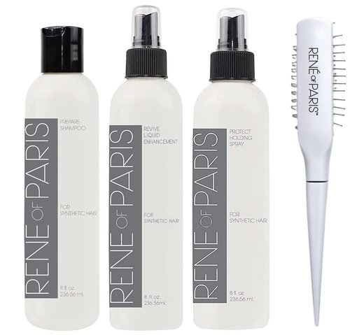 Rene of Paris Synthetic Hair Care Kits (8oz Bottles) (4PC KIT)