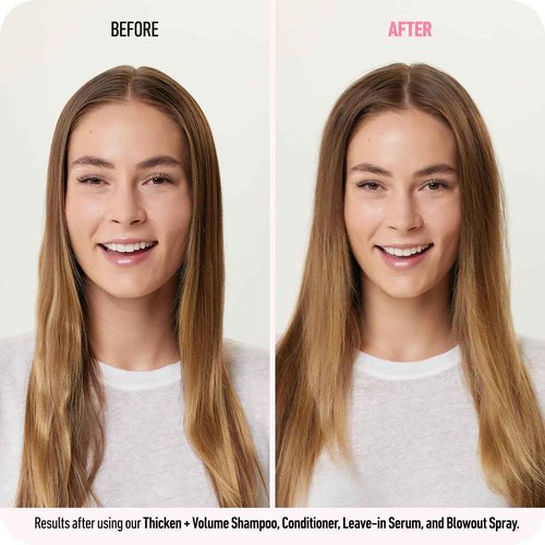 Boldify Shampoo Conditioner Bundle: Natural Hair Retention & Anti Hair Loss Formula - Vitamin Enriched for Thicker, Fuller Hair Instantly - Cruelty & Sulfate Free