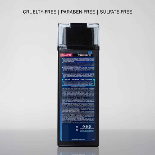 Truss Frizz Zero Shampoo - Shampoo For Frizzy Hair - Anti Frizz, Anti Humidity Formula Protects Against Moisture While Providing Volume And Shine And Free Of Split Ends