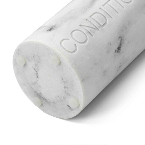 Indecor Home Conditioner Dispenser – Luxurious Refillable Pump Bottle with Embossed Text, Durable Construction for Bathroom and Kitchen
