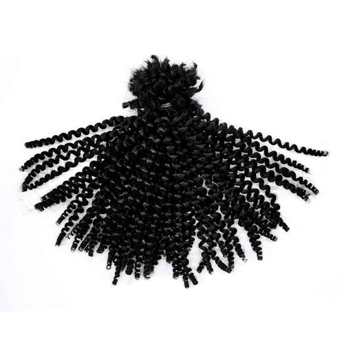 Linkmai 16 Inch Afro Kinkys Bulk Human Hair for Dreadlocks Making, Repairing and Extending,100% Afro Kinky Curly Human Hair Bulk Best Range100g/Pack Can be Dyed