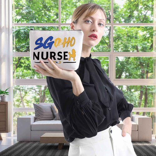 WCGXKO Nurse Gift Sorority Makeup bag (Nurse)