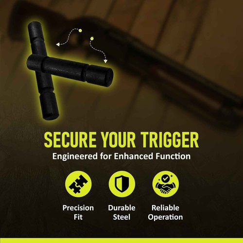 Precision Trigger Pin Set for Remington 870, 1100 & 1187 – Hardened Steel OEM Fit for Reliability, Smooth Assembly & Long-Term Durability – Corrosion-Resistant Replacement Kit, 2-Pack