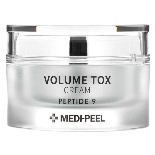 Medi-Peel Peptide 9, Volume Tox Cream, 1.76 oz (50 g), Anti-wrinkle cream, Collagen, Hyaluronic acid, Moisturizing Cream, Enhance Elasticity, Anti-aging, Volumize Skin, Korean skincare