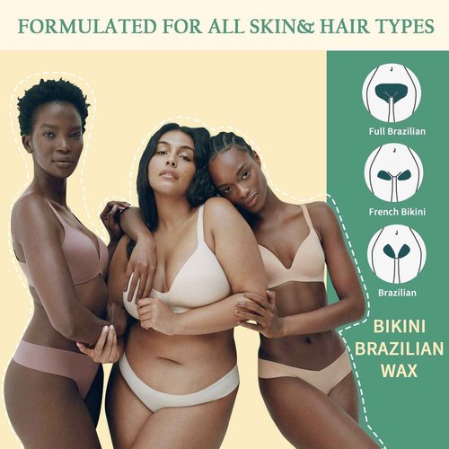 Maxpearl Hard Wax Beads 1LB + 10.5OZ - Brazilian, Bikini Waxing, Face, Eyebrows, Underarms, Arms, Chest, Back, Legs, Jasmine & Coconut Formula