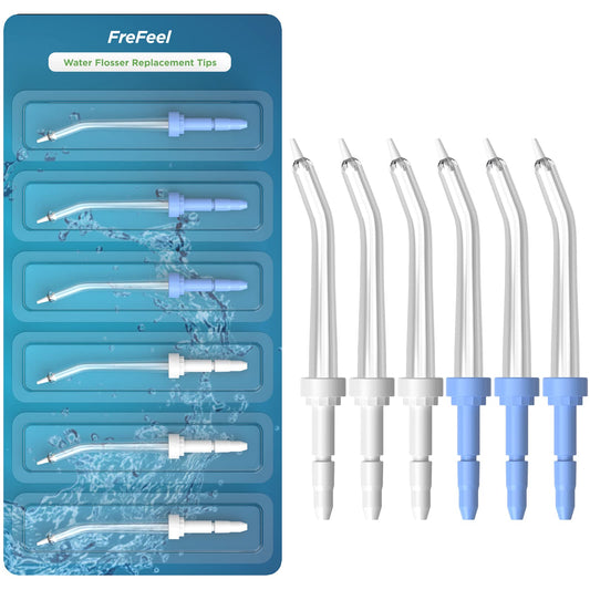 Replacement Heads for Waterpik Water Flosser (6 Pik Pocket Tips)