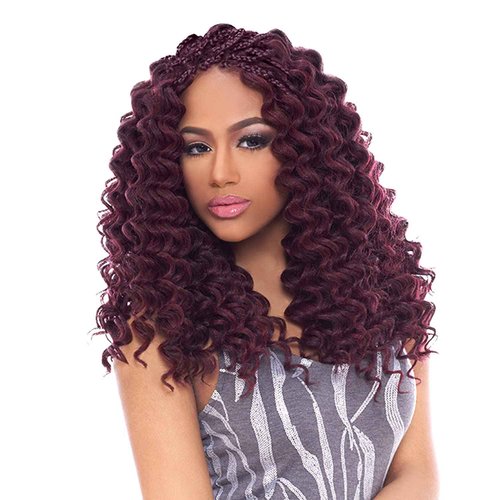 Harlem 125 Harlem125 Synthetic Hair Braids Kima Braid Ripple Deep 14 inches (5-pack, 4)