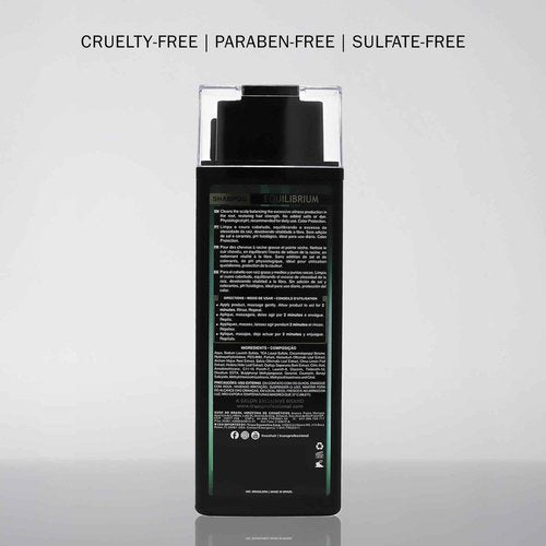 TRUSS Equilibrium Shampoo for Oily Hair - Itchy Scalp Treatment for Color-Treated Hair - Helps Balance Oily Scalp & Dry Ends - Hydrating & Cleansing Formula - Salt & Dye-Free (10.14 oz)