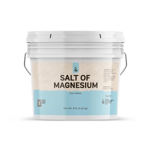 Pure Original Ingredients Salt of Magnesium (1 Gallon) Pure Epsom Salt, Unscented, Natural Skin Scrub