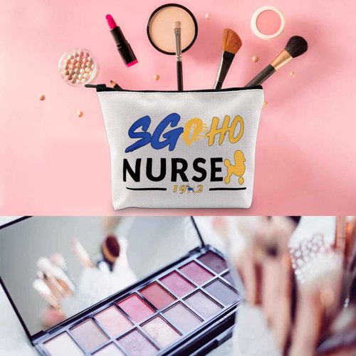 WCGXKO Nurse Gift Sorority Makeup bag (Nurse)