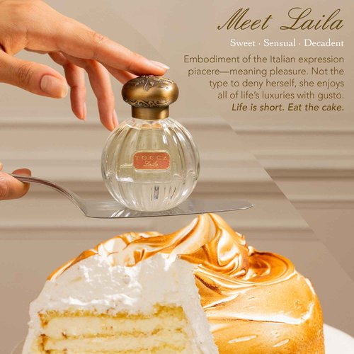 Tocca Laila Women's Perfume Travel Spray, 0.34 oz. (10 ml) - Bergamot, Vanilla & Amber, Sweet and Decadent Eau de Parfum