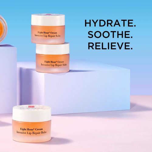 Elizabeth Arden Eight Hour Cream Intensive Lip Repair Balm, Moisturizer for Dry Lips with Shea Butter, Vitamin E & Antioxidants, 0.35 oz