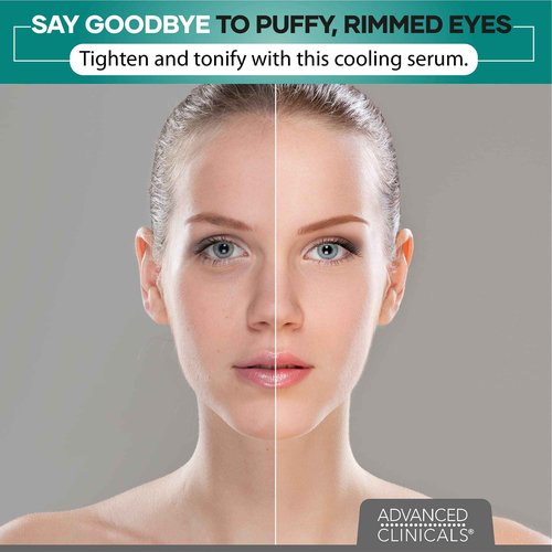 Advanced Clinicals Retinol Firming Cream + Puffy Eye Brightening Serum Set