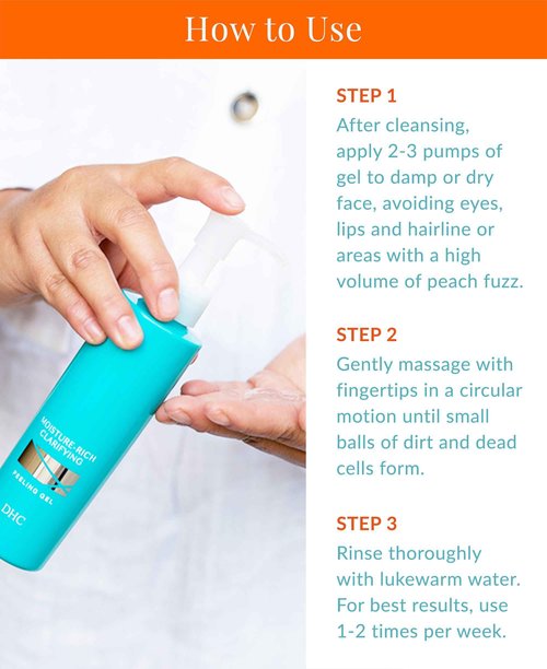 DHC Moisture-Rich Clarifying Peeling Gel