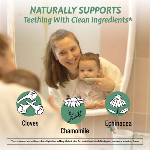 Legendairy Milk Organic Teething Drops - Baby Teething Relief Drops, Clove and Chamomile - Ideal for Babies and Toddlers - Sugar Free, 120 Servings