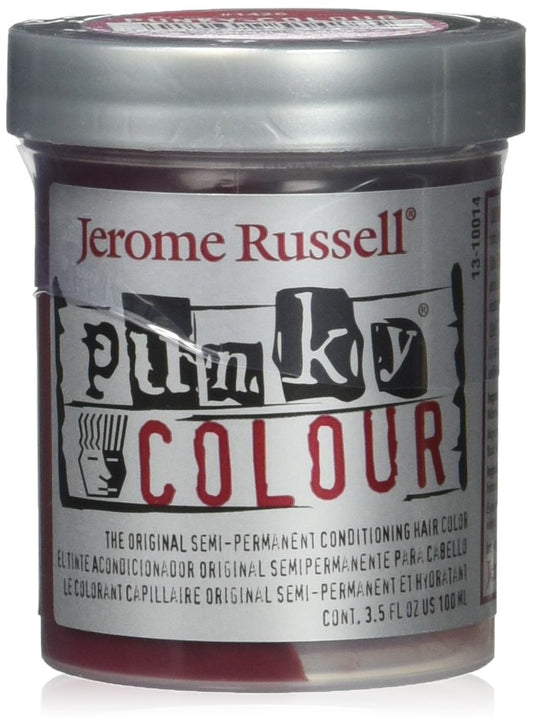 Jerome Russell Punky Hair Color Creme, Vermillion Red, 3.5 Ounce (Pack of 3)