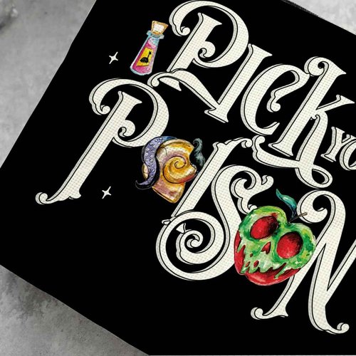 Decohim Emperor Makeup Bag Cosmetic Bag Accessory Bag Gifts for Women Halloween Evil Queen Witch Stuff Birthday Christmas Halloween Party Gift for Llama Villain Lover Fans Sister Girl BFF Fandom