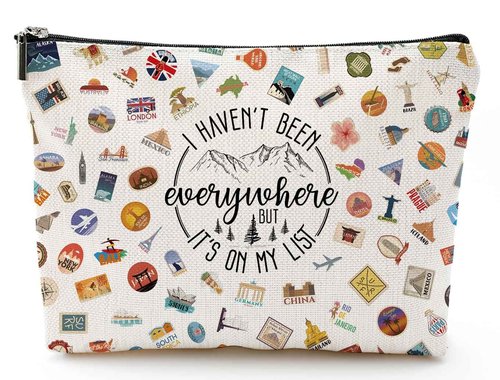 XYZONE Travel Bag Traveler Gift Travel Cosmetic Bag Travel Accessories Toiletry Bag For Women World Travel Gift